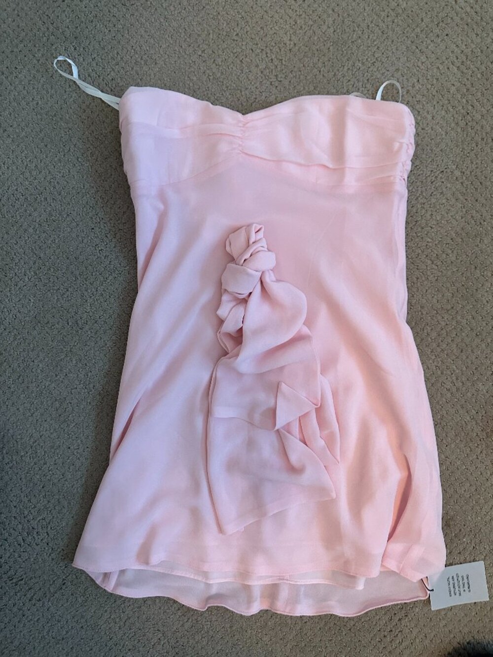 Lovers + Friends Sabrina Mini Dress w/ Neck Scarf Size Medium NWT